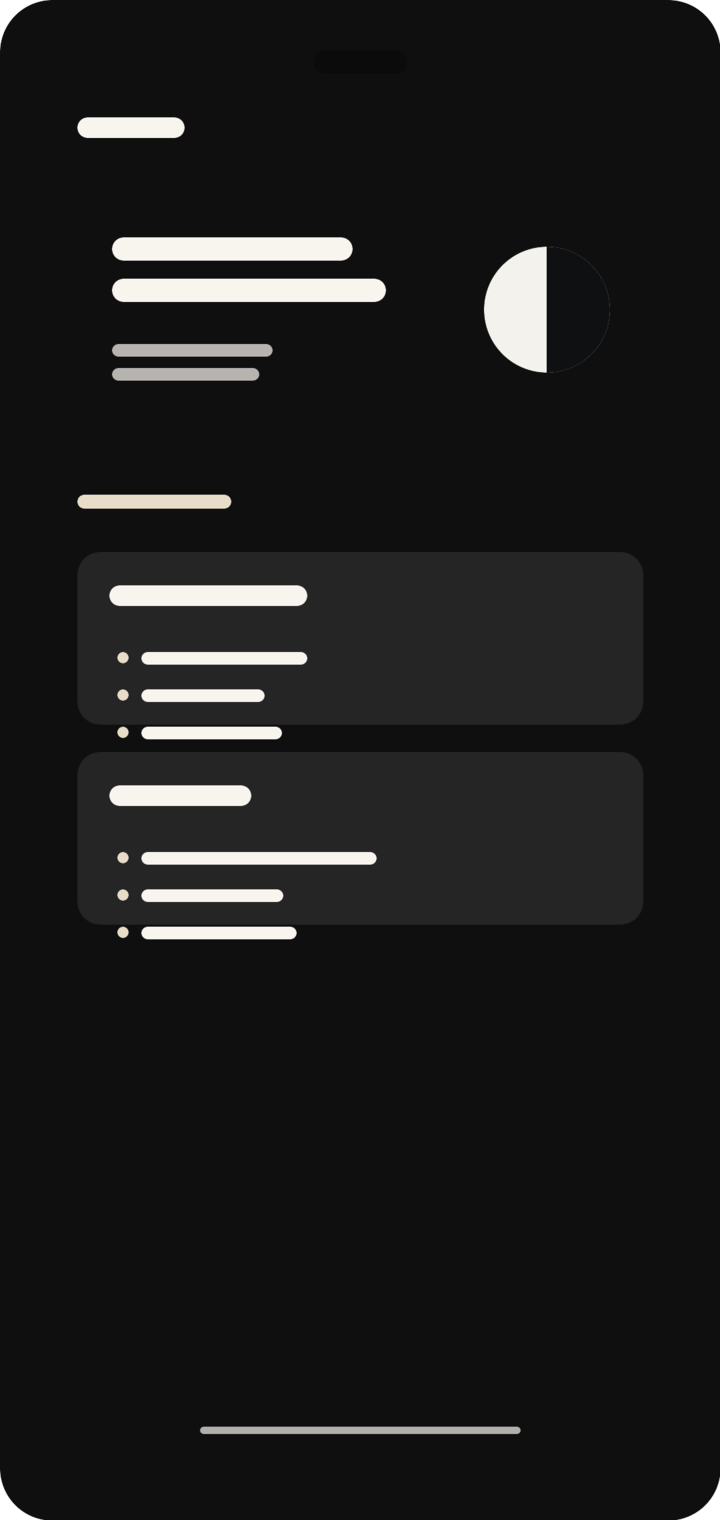 Android phone preview of the Black & White Storytelling Field Guide