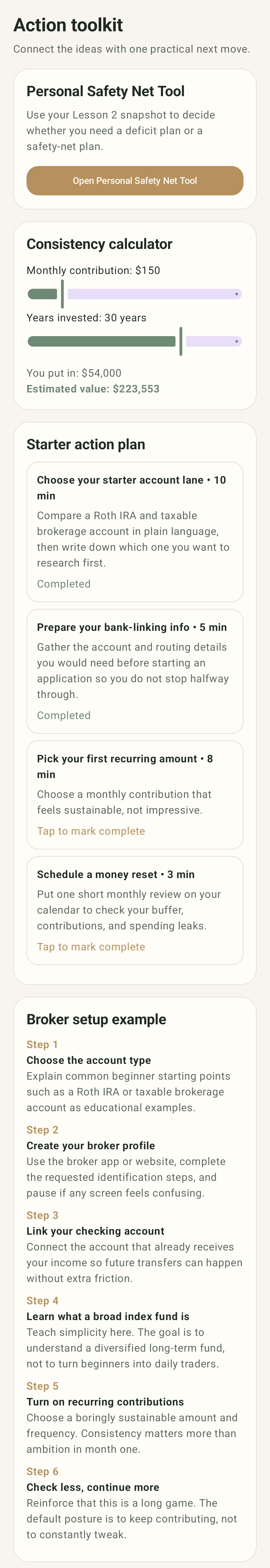 Android toolkit screen